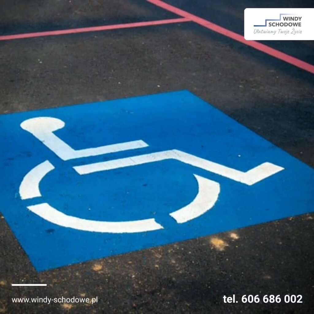 Parking dla osoby niepełnosprawnej